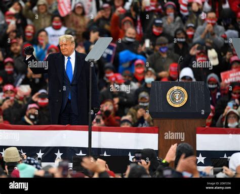 President Donald Trump Rally In Lansing