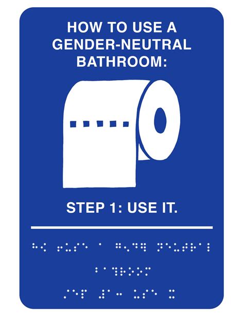 Printable Gender Inclusive Bathroom Signs You Can Put Up Anywhere That Needs It Bathroom Signs Printable Gender Inclusive Bathroom Signs You Can Put Up Anywhere That Needs It Bathroom Signs