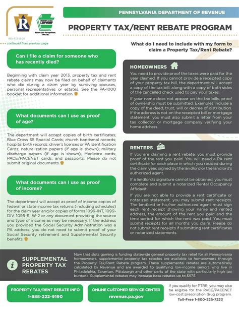 Property Tax Rebate In Pennsylvania