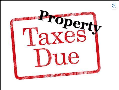 Property Taxes Due By May 31