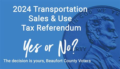 Proposed 2024 Transportation Sales And Use Tax Referendum Beaufort County One Cent Sales Tax Program