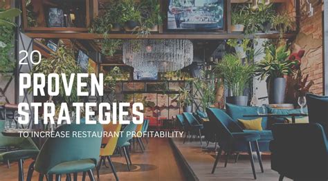 Proven Strategies On How To Increase Restaurant And Bar Profits Proven Strategies On How To Increase Restaurant And Bar Profits