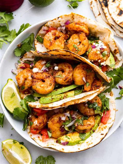 Quick And Easy Shrimp Tacos Mexican Recipes Old El Paso