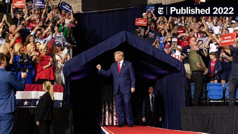 Rally With Trump Some G O P Candidates Aren T Thrilled About It The New York Times