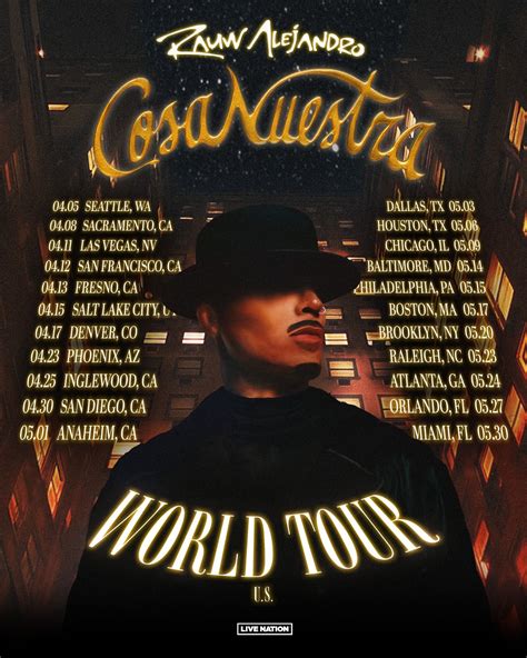 Rauw Alejandro Sets Cosa Nuestra Tour California Shows Los Angeles Times Rauw Alejandro Sets Cosa Nuestra Tour California Shows Los Angeles Times