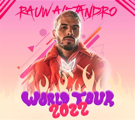 Rauw Alejandro World Tour 2022 Punto Ticket Rauw Alejandro World Tour 2022 Punto Ticket