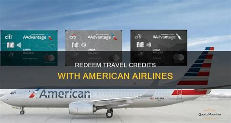 Redeem Travel Credits With American Airlines Quartzmountain