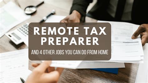Remote Tax Jobs