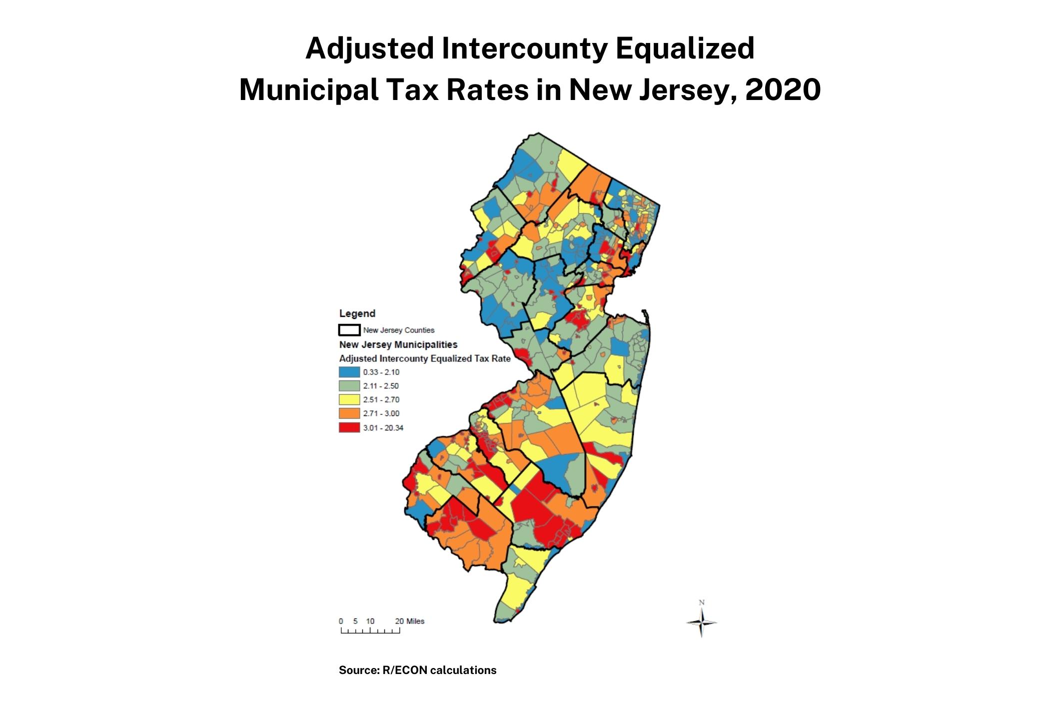 Report Release What Influences Differences In New Jersey S Municipal Tax Rates New Jersey State Policy Lab