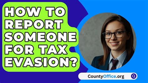 Report Someone For Tax Evasion