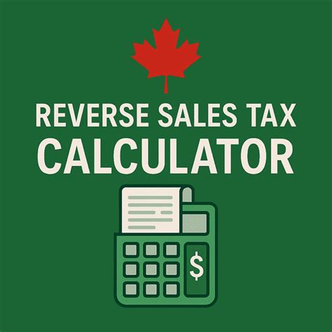 Reverse Sales Tax Calculator Finansopolis