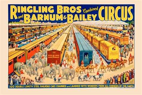 The Magical Journey of the Ringling Brothers Bailey Circus Through Decades of Wonder