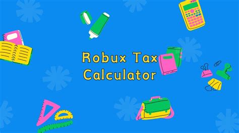 Robux Tax Calculator Calculate Roblox Fees Onlinetoolkit