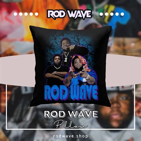 Rod Wave Pillows Rod Wave Shop Official Rod Wave Merchandise Store
