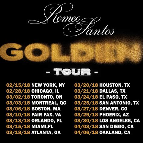 Romeo Santos Golden Tour All Access