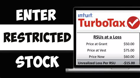 Rsu Import To Turbo Tax