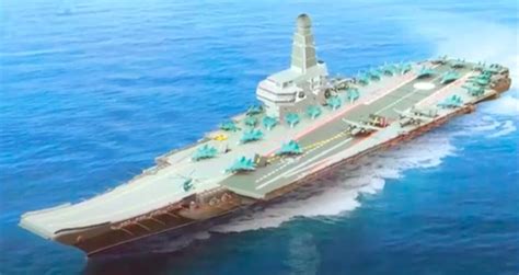 Russia Plans 90 000 Ton Super Carrier Armed With Naval Su 57 Stealth Fighters To Counter Us Navy Ex Admiral Says