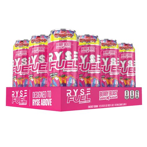 Ryse Energy Drink 12Ct Ryse Nutrition Faktory