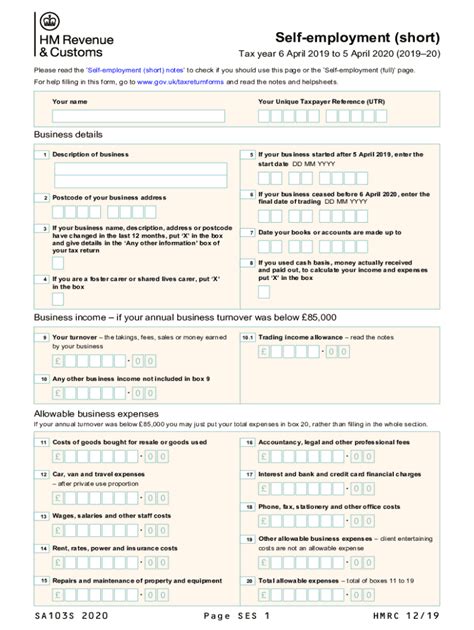 Sa103s 2019 Fill Out Sign Online Dochub