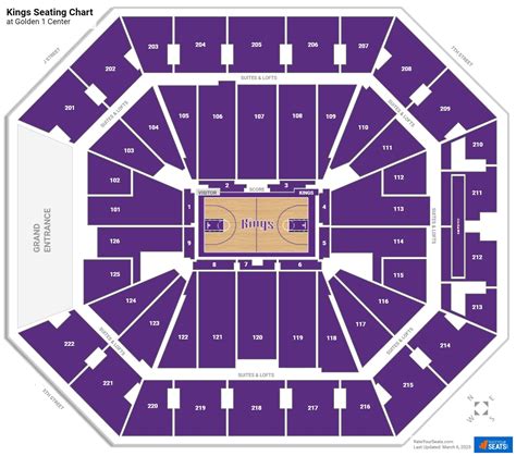Sacramento Kings Arena Map Seating Chart