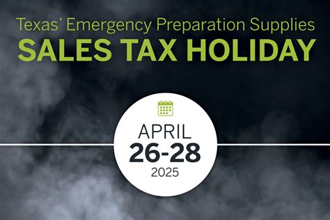 Sales Tax Holiday For Emergency Supplies Set For April 26 28 Texas Farm Bureau Sales Tax Holiday For Emergency Supplies Set For April 26 28 Texas Farm Bureau