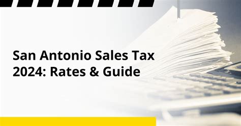 San Antonio Sales Tax