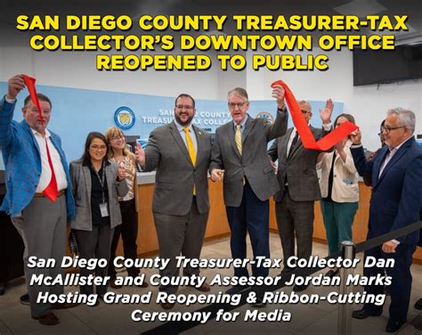 San Diego County Ca Tax Collector