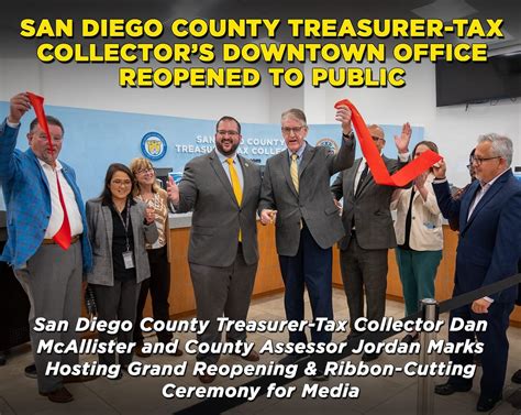 San Diego County Treasurer Tax Collector Office 9225 Clairemont Mesa Blvd San Diego Ca 92123 Us Mapquest