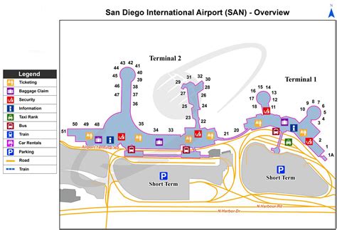 San Diego International Airport San Terminal Guide 2025 San Diego International Airport San Terminal Guide 2025
