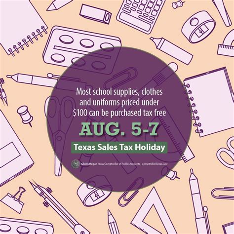 Save Money With Texas Sales Tax Holiday August 5 7 Save Money With Texas Sales Tax Holiday August 5 7