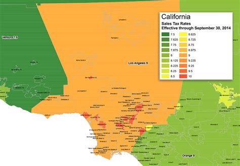 Scv News Runner Unveils Sales Tax Rate Heat Map Scvnews Com
