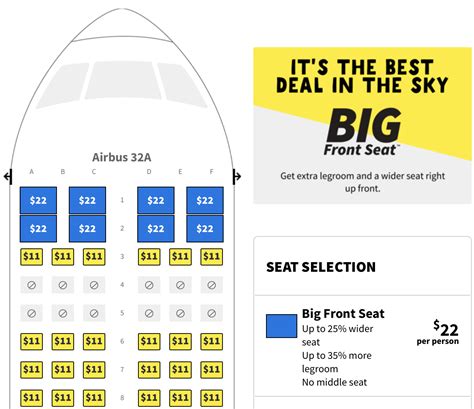 Seating Chart On Spirit Airlines New Planes