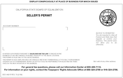 Sellers Permit Vs Resale Certificate Mcclellan Davis Llc