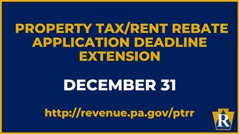 Sen Brewster Property Tax Rent Rebate Application Period Extended To End Of Year Pennsylvania Senate Democrats Sen Brewster Property Tax Rent Rebate Application Period Extended To End Of Year Pennsylvania Senate Democrats