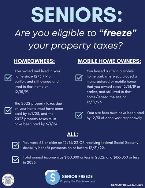 Senior Property Tax Freeze