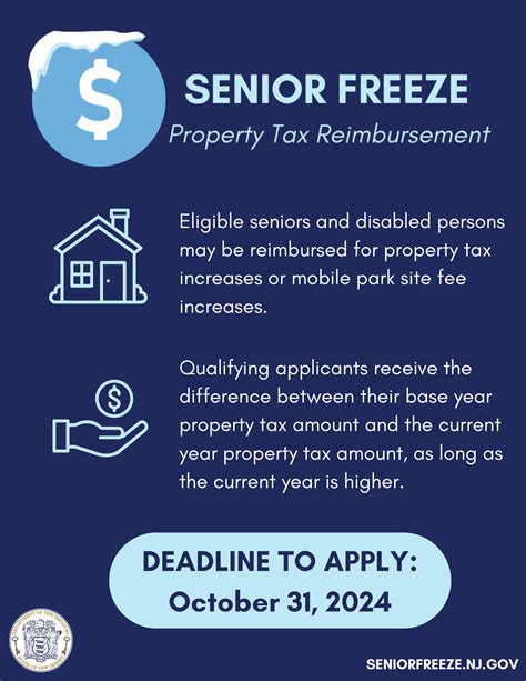 Senior Tax Freeze Nj 2025