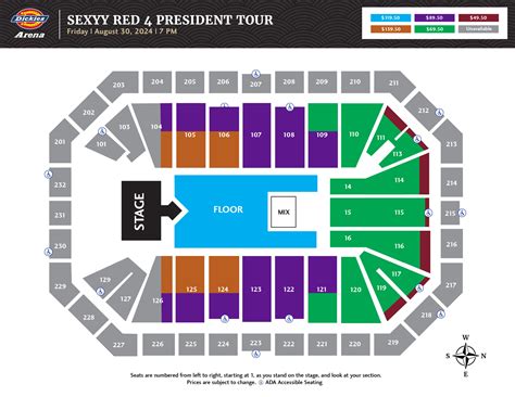 Sexyy Red 4 President Tour In Fort Worth At Dickies Arena