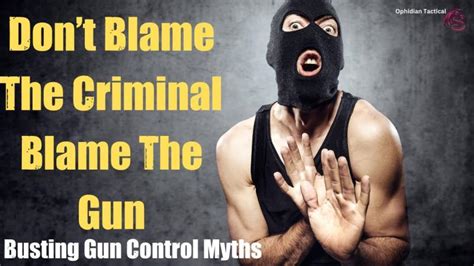 Shooting Down The Myths Guns Are Responsible For Violent Crime Richard Powell