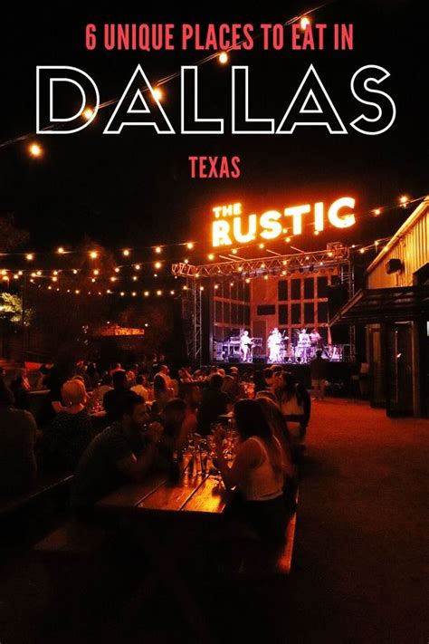 Six Unique Places To Eat In Dallas Texas Simply Wander