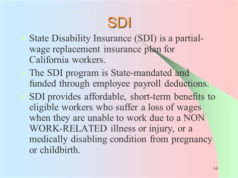 Small Business Payroll Sdi State Disability Insurance Small Business Payroll Sdi State Disability Insurance