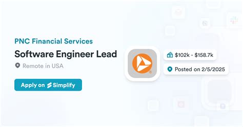 Software Engineer Lead Job In Remote Texas United States Of America Technology Jobs At Pnc Software Engineer Lead Job In Remote Texas United States Of America Technology Jobs At Pnc