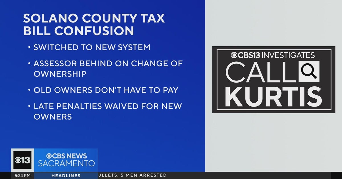 Solano County Sending Out Property Tax Bills Residents Don T Owe Solano County Sending Out Property Tax Bills Residents Don T Owe