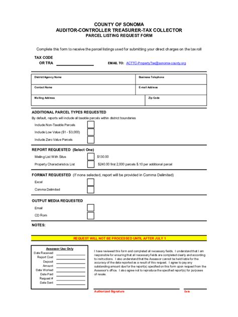 Sonoma County Property Tax