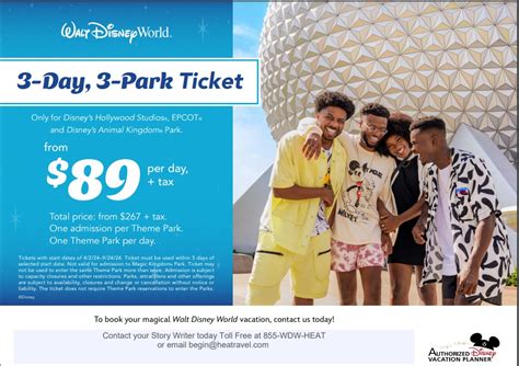 Special Offer 3 Day 3 Park Ticket At Walt Disney World Resort In Orlando Florida Trip Canvas Special Offer 3 Day 3 Park Ticket At Walt Disney World Resort In Orlando Florida Trip Canvas