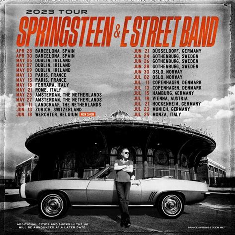 Springsteen Tour US Draws Over 1 Million Fans This Year