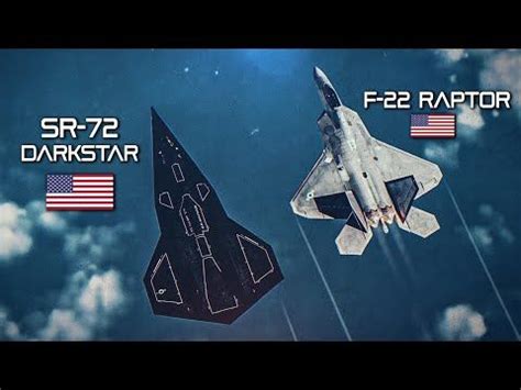 Sr 72 Darkstar F 22 Raptor Deep Strike Digital Combat Simulator Dcs Youtube