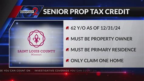 St Louis County Senior Tax Freeze