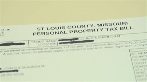 St Louis Personal Property Tax