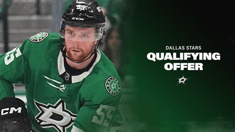 Stars Announce Qualifying Offer Dallas Stars Stars Announce Qualifying Offer Dallas Stars