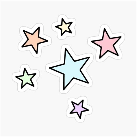 Create Personalized Art with Unique Stars Stickers for Every Occasion